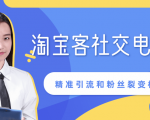 某站内部课程:淘宝客社交电商裂变,精准引流和粉丝裂变模式详解(共6节视频)-网赚项目众筹网