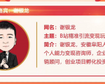 黄岛主72期分享会!谢银龙:b站视频精准引流与变现大解析(视频+图片)-网赚项目众筹网