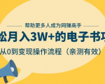 狂赚计划:轻松月入3W+的电子书项目,从0到变现操作流程,亲测有效-网赚项目众筹网