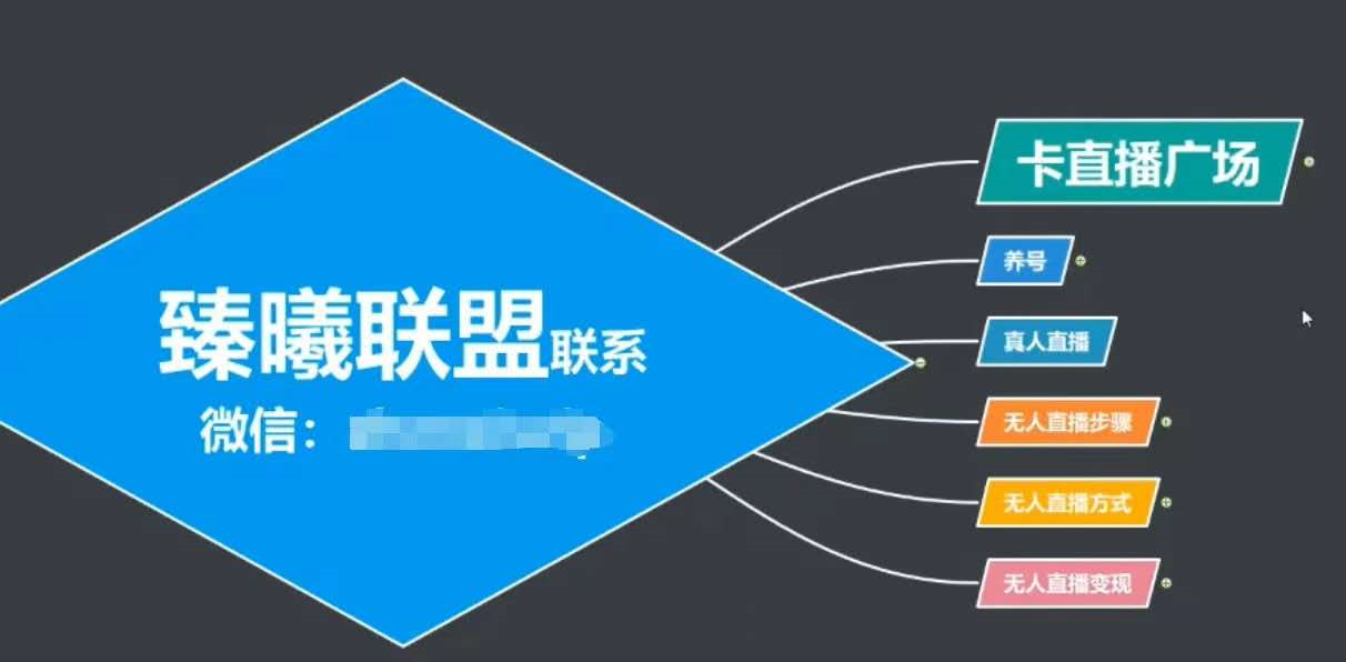 臻曦联盟，最新无人直播万人在线技术理原及详细操作步骤解析（视频教程）-网赚项目众筹网