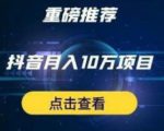 星哥抖音中视频计划:单号月入3万抖音中视频项目,百分百的风口项目-网赚项目众筹网