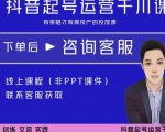 金龙·2022抖音直播带货起号运营千川课,有策略才有高投产的投放课-网赚项目众筹网