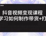 抖音短视频变现课程:带你学习如何制作带货+打造IP【41节】-网赚项目众筹网