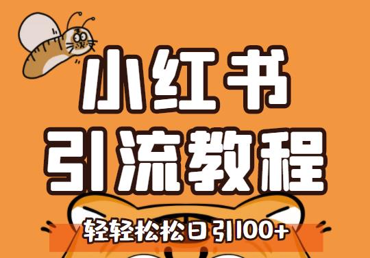 小红书运营引流全系列课程，每天引流100精准粉-网赚项目众筹网