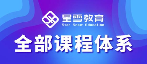 星雪教育淘系高级班，更全的运营提升方案，零基础由浅入深，店铺最新玩法-网赚项目众筹网