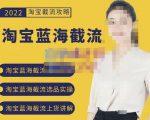 2022淘宝蓝海截流攻略,淘宝蓝海截流选品上货实操讲解-网赚项目众筹网