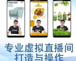个人虚拟直播间的搭建与操作,专业虚拟直播间的打造与操作-网赚项目众筹网
