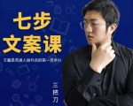 三把刀·七步文案课:文案是普通人做短视频的第一竞争力,如何写出划不走的文案-网赚项目众筹网