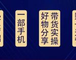 好物分享高阶实操课：0基础一部手机做好好物分享带货（24节课）-网赚项目众筹网
