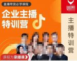 曾仕涵·企业主播特训营,每个老板都应该会直播带货,每家企业都应该有主播团队-网赚项目众筹网