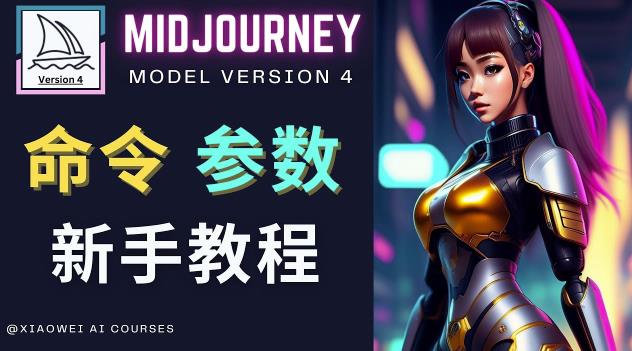 Midjourney新手入门教程，轻松创作顶级图像，命令参数-新手教程-网赚项目众筹网