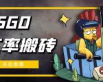 外面9800的CSGO汇率搬砖项目,一个月轻松赚几千【选品软件+详细教程】-网赚项目众筹网
