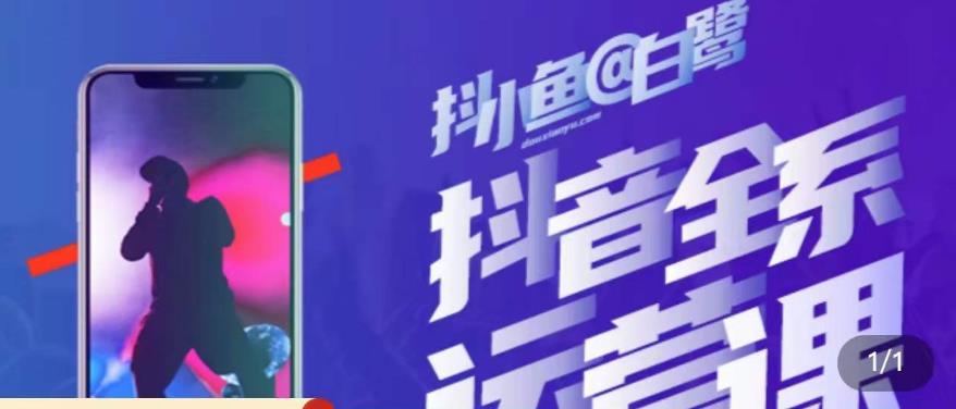白鹭·主播内训营，运营主播话术起号进阶能力提升-网赚项目众筹网