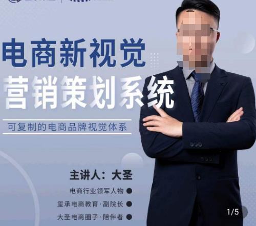 大圣·电商新视觉营销策划系统，可复制的电商品牌视觉识别系统-网赚项目众筹网
