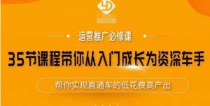 35节课程带你从入门成长为资深车手,让系统学习直通车成为可能,帮你实现直通车的低花费高产出-网赚项目众筹网