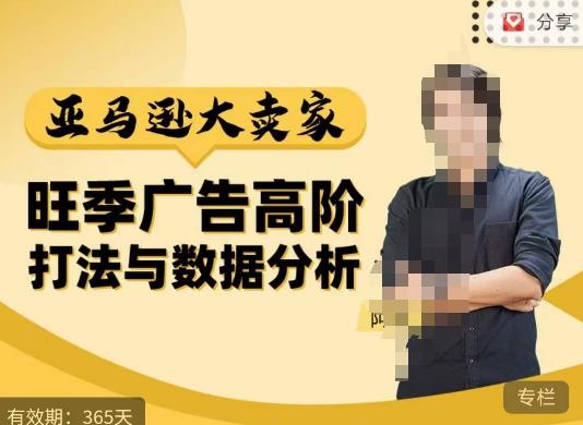 阿甘·亚马逊大卖家广告高阶打法与数据分析，走出传统广告误区；揭秘大卖惯用打法；数据驱动广告决策-网赚项目众筹网