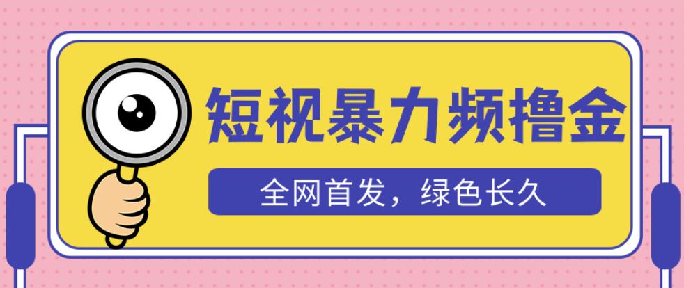 外面收费1680的短视频暴力撸金，日入300+长期可做，赠自动收款平台-网赚项目众筹网