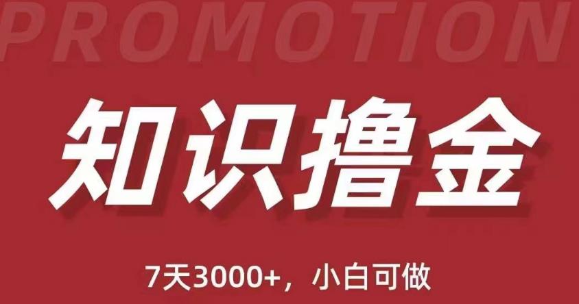 抖音知识撸金项目：简单粗暴日入1000+执行力强当天见收益(教程+资料)-网赚项目众筹网