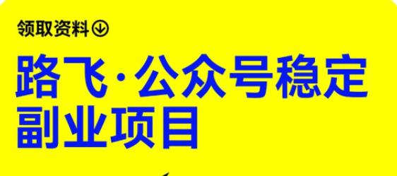 路飞·公众号稳定副业项目，你只要无脑去推广，粉丝和收入，自然就来了-网赚项目众筹网