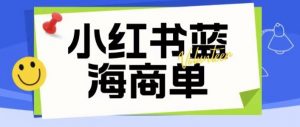 价值2980的小红书商单项目暴力起号玩法，一单收益200-300（可批量放大）-网赚项目众筹网
