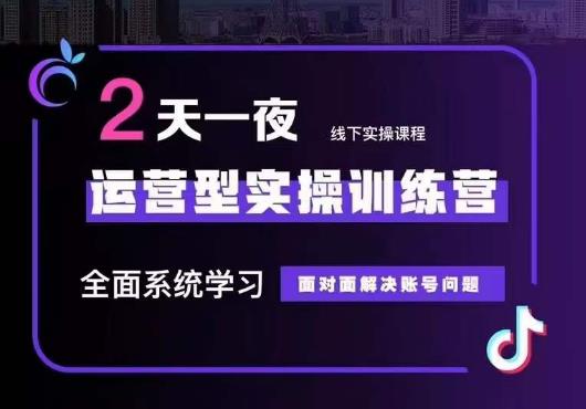 5月22-23线下课运营型实操训练营，全面系统学习，从底层逻辑到实操方法到千川投放-网赚项目众筹网