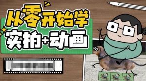 从零开始学实拍加动画,实拍加动画创意教程-网赚项目众筹网
