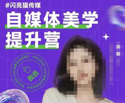 自媒体美学提升营，手把手带你提升品牌审美，做一个有调性的博主-网赚项目众筹网