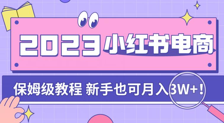 阿本小红书电商陪跑营4.0，带大家从0到1把小红书做起来-网赚项目众筹网