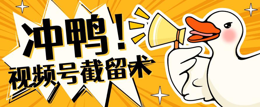 全球首发-视频号无限截留术-你不知道的流量沃土-网赚项目众筹网