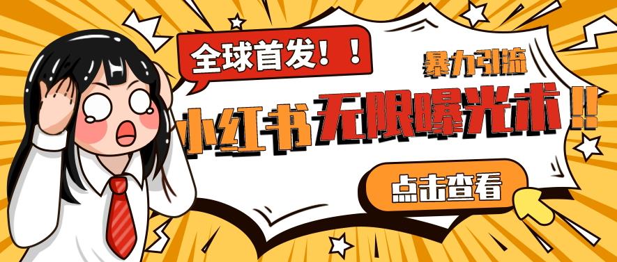 全网首发-小红书无限曝光术pro版全领域粉丝精准拿下-网赚项目众筹网