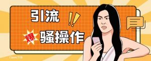 最新引流骚操作,单账号日引50-100,简单粗暴,适合于小白各行各业都可以进行操作,精准粉丝加到爆-网赚项目众筹网