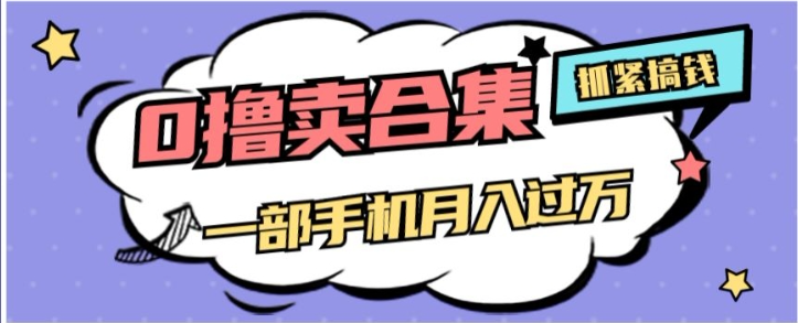 0撸项目月入过万，售卖全套ai工具合集，一单29.9元，一部手机即可【揭秘】-网赚项目众筹网