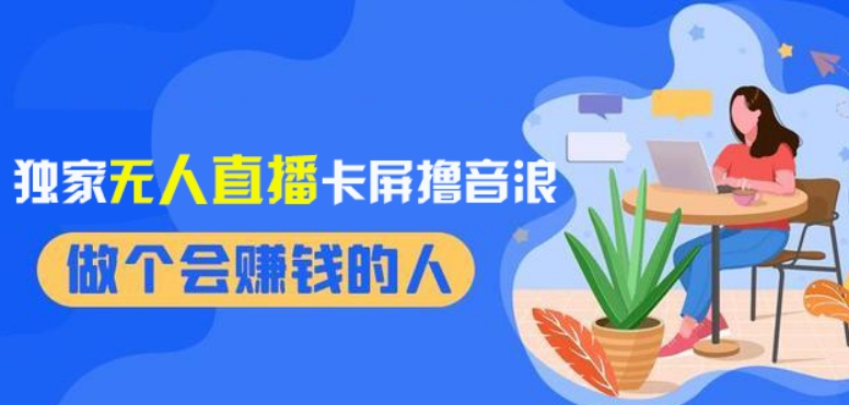 2024独家无人直播卡屏撸音浪，12月新出教程，收益稳定，无需看守，轻松上手日入1000+【揭秘】-网赚项目众筹网