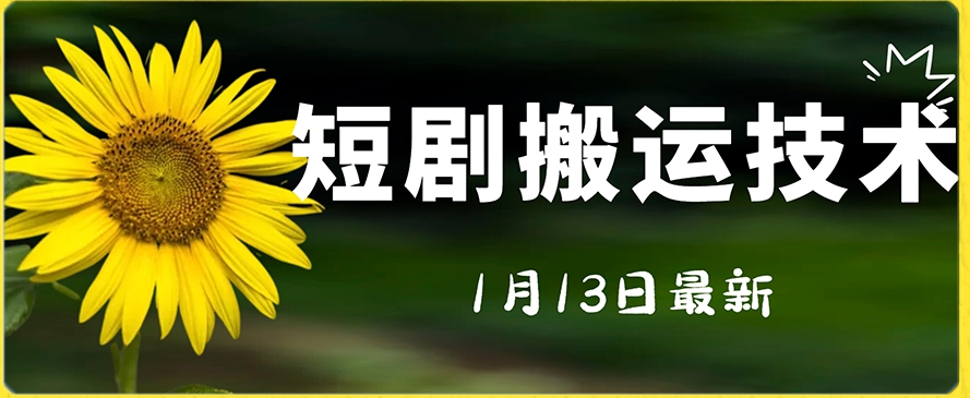 最新短剧搬运技术，电脑手机都可以操作，不限制机型-网赚项目众筹网