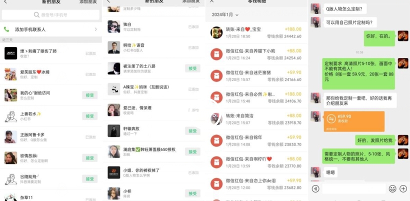 AI掘金最新玩法，Q版人物印钞机，日入500+小白无脑操作【揭秘】-网赚项目众筹网