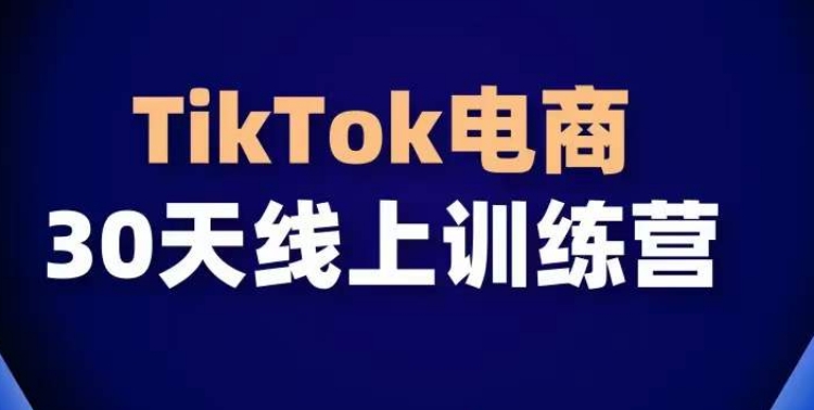 TikTok电商带货30天线上课，不可错过的全球流量洼地！-网赚项目众筹网