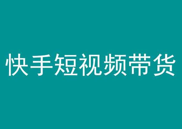 快手短视频带货，操作简单易上手，人人都可操作的长期稳定项目!-网赚项目众筹网
