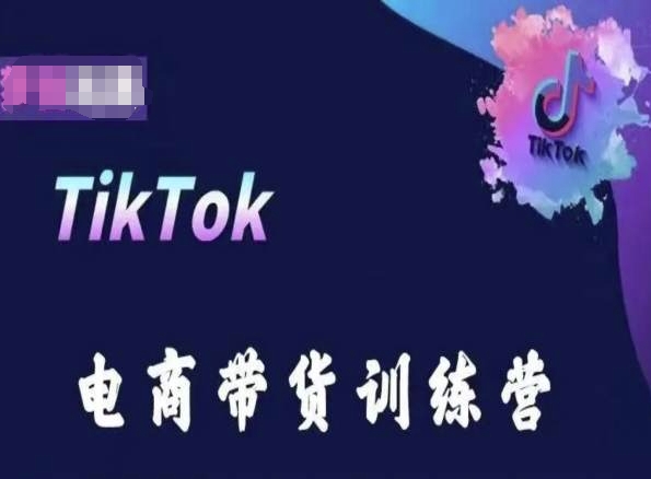 TikTok电商带货训练营，跟随时代潮流，跨境掘金-网赚项目众筹网