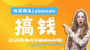 法国闲鱼Leboncoin跨境电商教程:环境邮箱电话解决产品上传及流量,悄悄赚钱【揭秘】-网赚项目众筹网