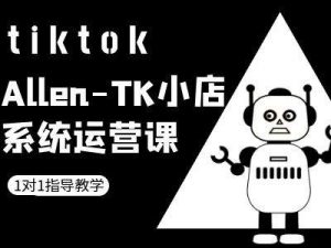 TK小店系统运营课-tiktok跨境电商教程-网赚项目众筹网