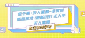宝子哥·无人直播-非实时防风技术(更新9月)无人半无人直播-网赚项目众筹网