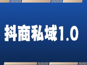 抖商服务私域1.0,抖音引流获客详细教学-网赚项目众筹网