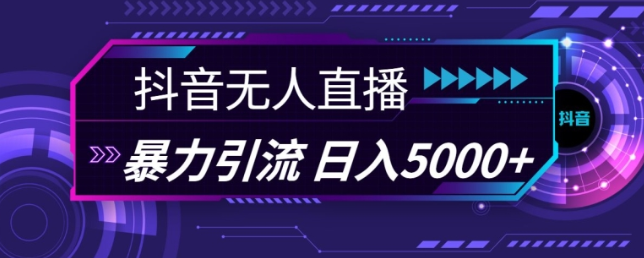 抖音快手视频号全平台通用无人直播引流法，利用图片模板和语音话术，暴力日引流100+创业粉【揭秘】-网赚项目众筹网