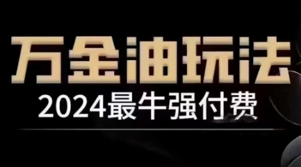 2024最牛强付费，万金油强付费玩法，干货满满，全程实操起飞（更新12月）-网赚项目众筹网