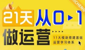 21天从0-1做运营,11大维度搭建基础运营学习体系-网赚项目众筹网