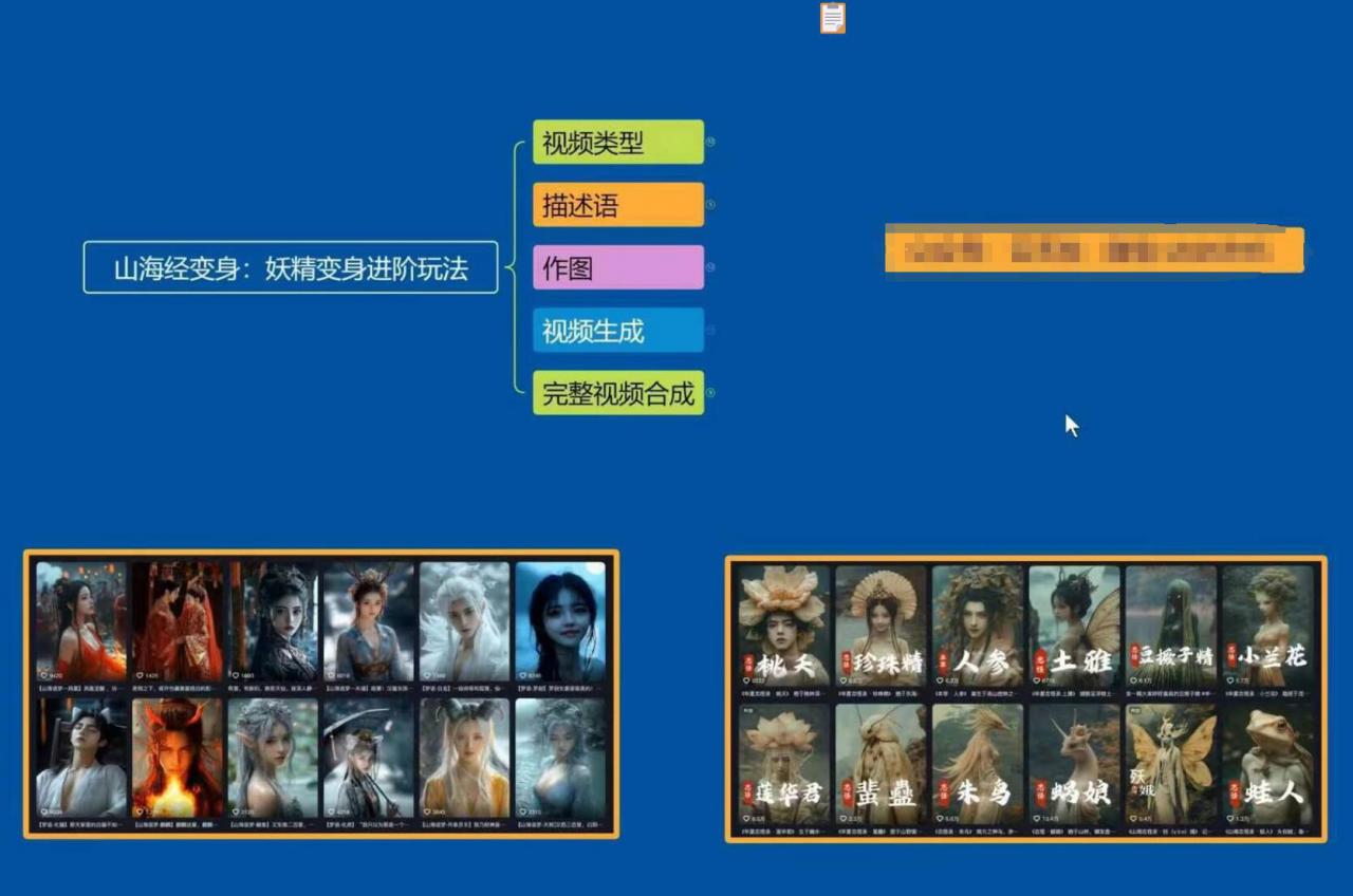 云天AI山海经变身视频教程，妖精变身进阶保姆级教学-网赚项目众筹网