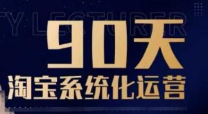 90天淘宝系统化运营,从入门到精通-网赚项目众筹网