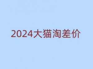 2024版大猫淘差价课程,新手也能学的无货源电商课程-网赚项目众筹网