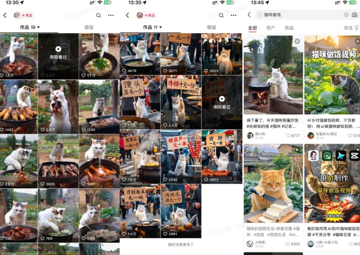 最近很火的爆款猫咪做饭视频拆解，小白一周涨粉2万，单条10万+播放(附保姆级教程)-网赚项目众筹网