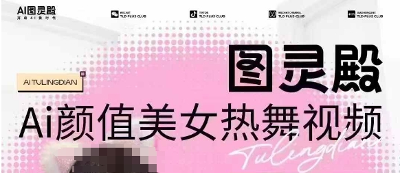 全网首发，原价988图灵殿AI颜值美女热舞视频，云端生图，轻松过原创-网赚项目众筹网